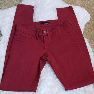 Flying Monkey Red Skinny Jeans Juniors Size 1
